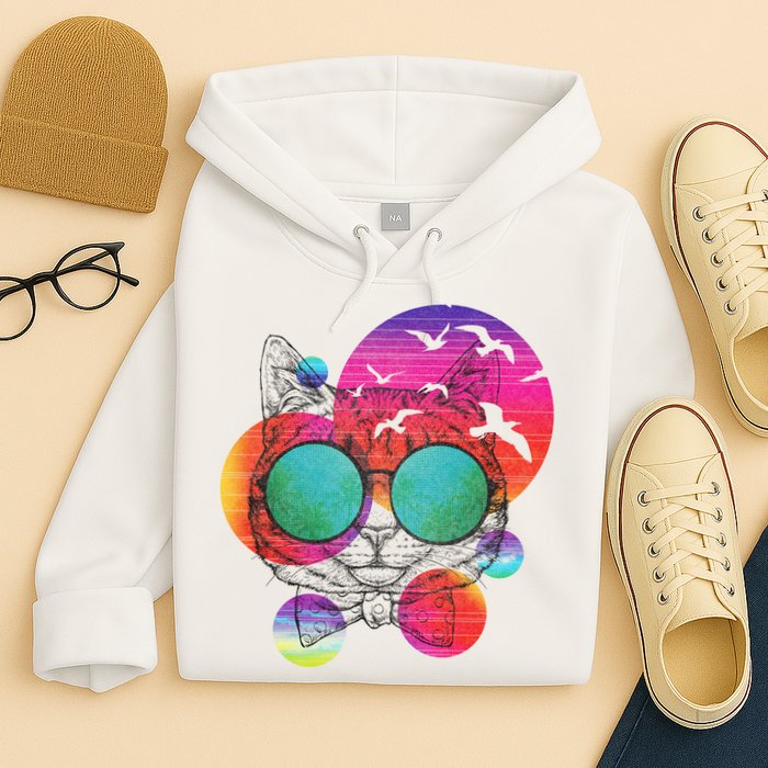 Summer Cat Hoodie