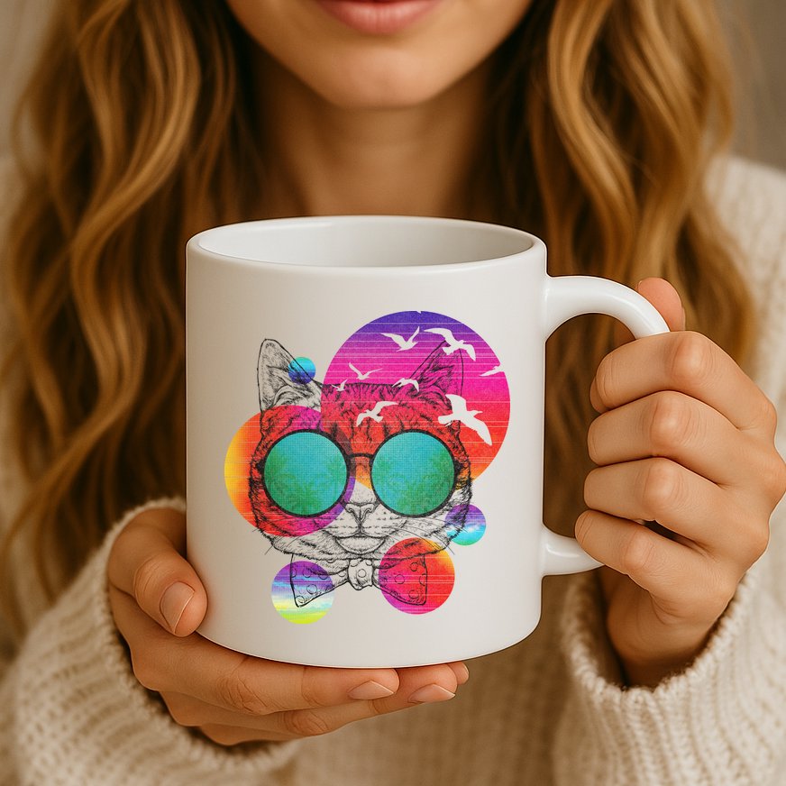 Summer Cat Mug