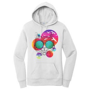 Summer Cat Women's Pullover Hoodie