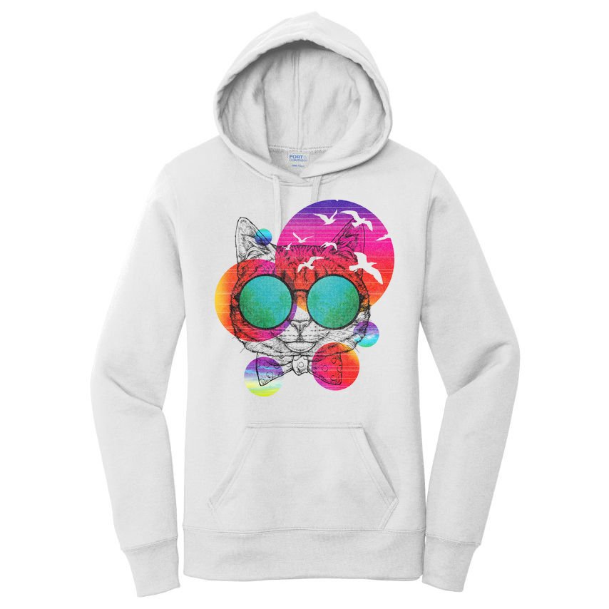 Summer Cat Women's Pullover Hoodie