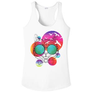 Summer Cat Ladies PosiCharge Competitor Racerback Tank