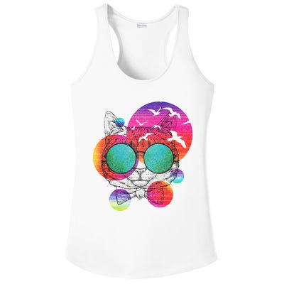 Summer Cat Ladies PosiCharge Competitor Racerback Tank