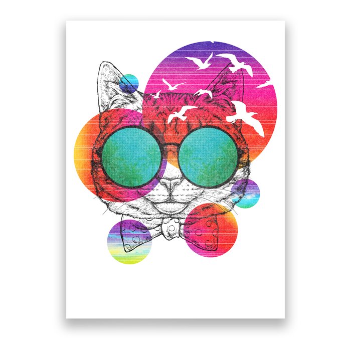 Summer Cat Poster