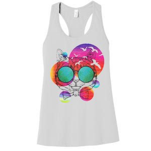 Summer Cat Women's Racerback Tank