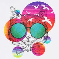 Summer Cat Trucker Hat