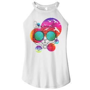 Summer Cat Women's Perfect Tri Rocker Tank