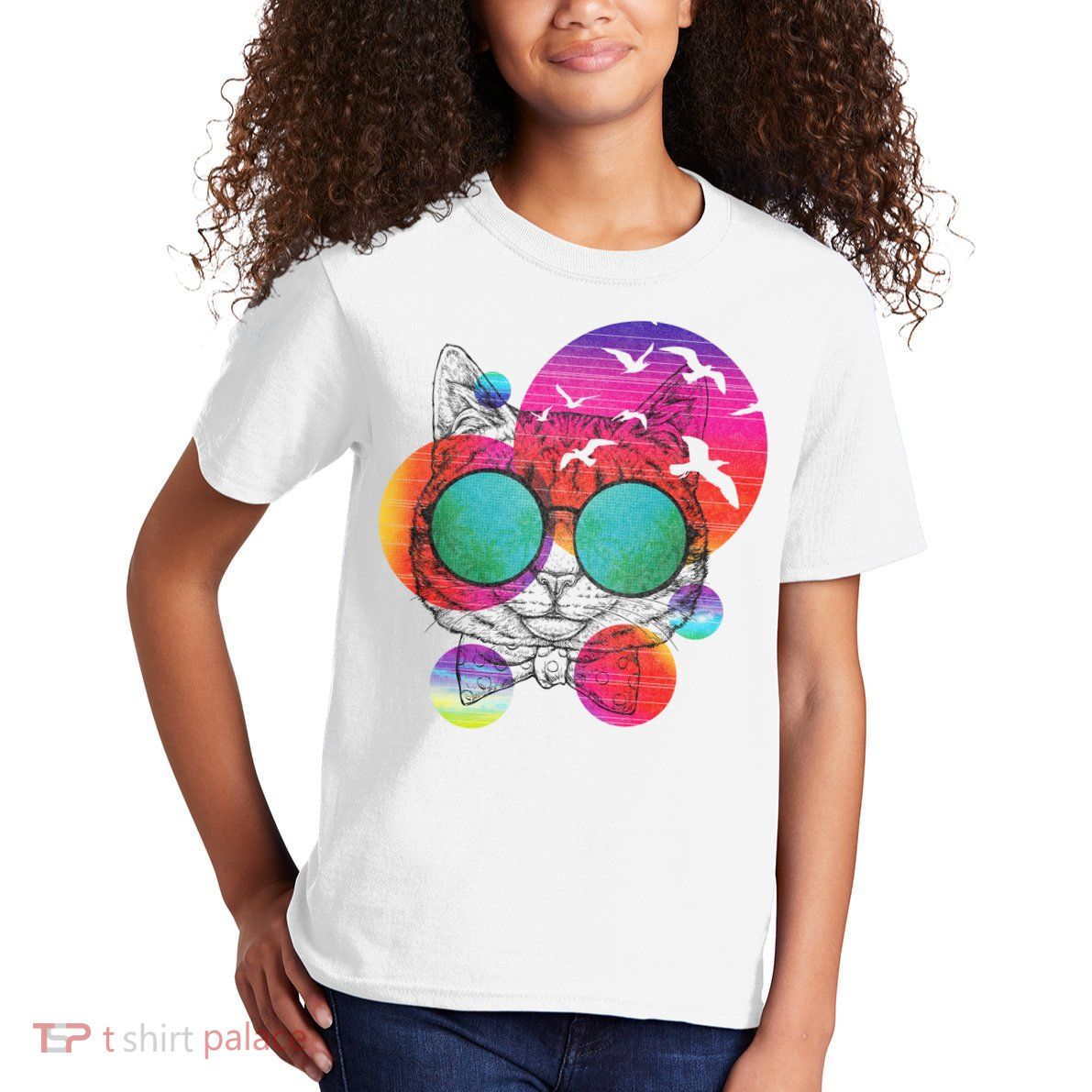 Summer Cat Kids T-Shirt