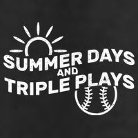 Summer Days And Triple Plays Adult Drive Performance Visor