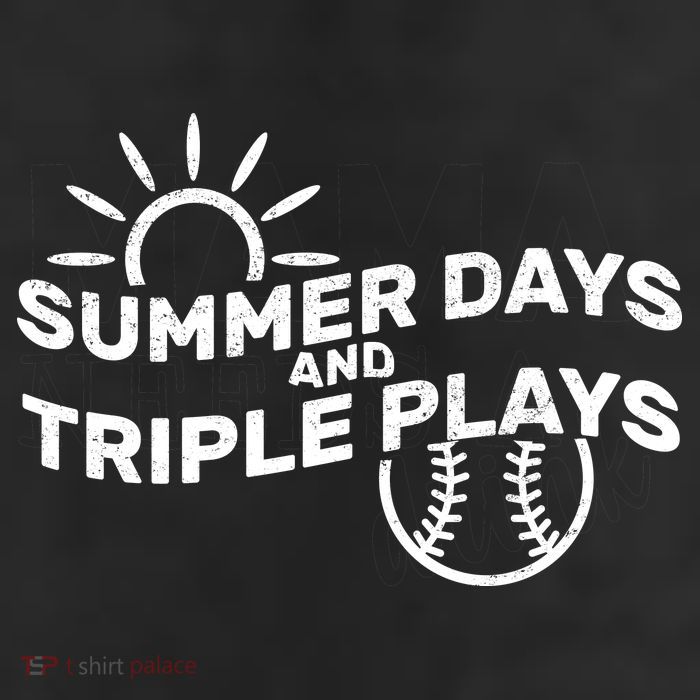 Summer Days And Triple Plays 11oz C Handle Ceramic Mug