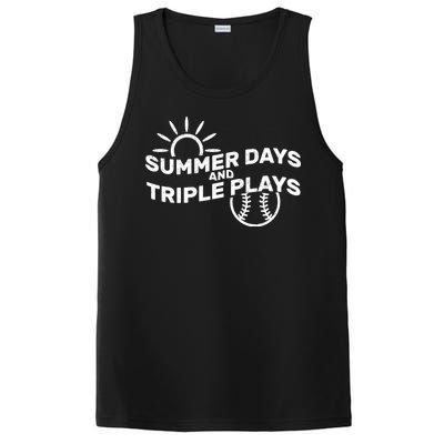 Summer Days And Triple Plays PosiCharge Competitor Tank