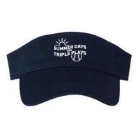 Summer Days And Triple Plays Visor