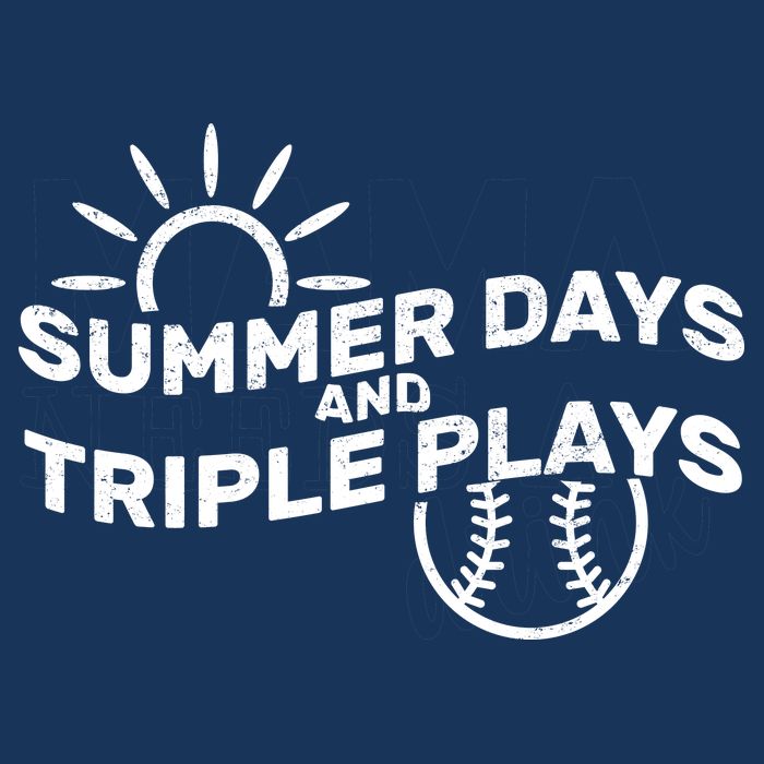 Summer Days And Triple Plays Visor