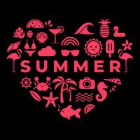 Summer Heart Backpack