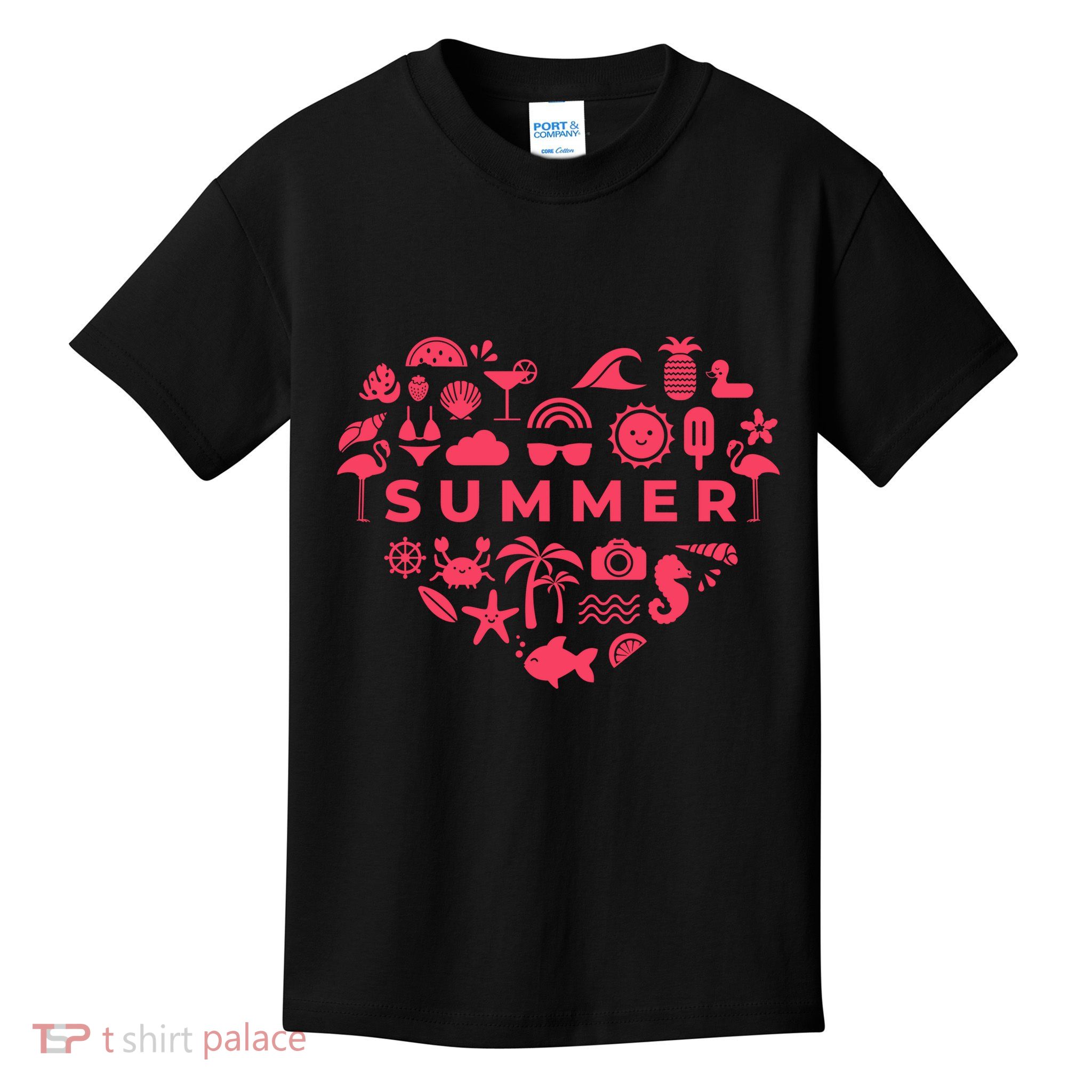 Summer Heart Kids T-Shirt
