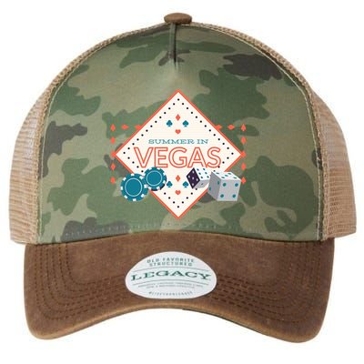 Summer In Vegas Legacy Tie Dye Trucker Hat
