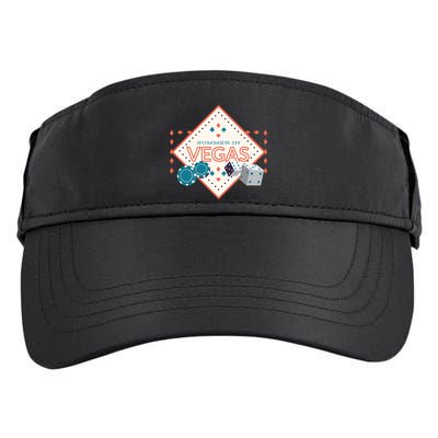 Summer In Vegas Adult Drive Performance Visor