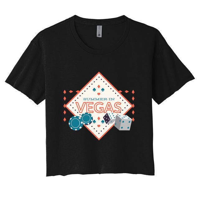 Summer In Vegas Crop Top