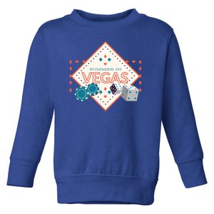 Summer In Vegas Toddler Sweatshirt