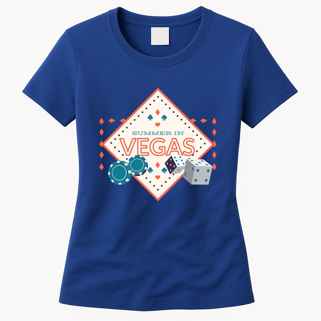 Summer In Vegas Womens T-Shirt