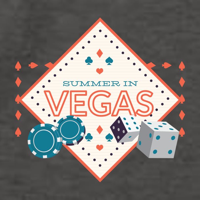 Summer In Vegas Vector Backpack