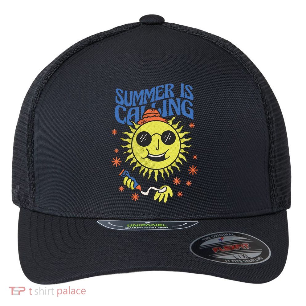 Summer Is Calling Flexfit Unipanel Trucker Cap