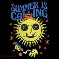 Summer Is Calling Button
