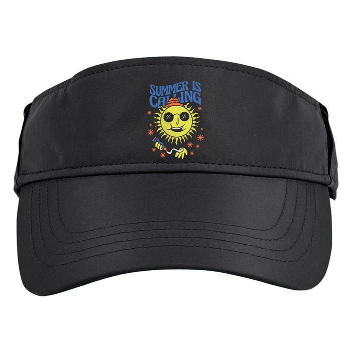 Summer Is Calling Adult Drive Performance Visor