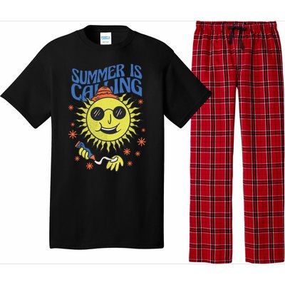 Summer Is Calling Pajama Set