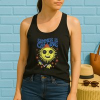 Summer Is Calling Womens Tank Top