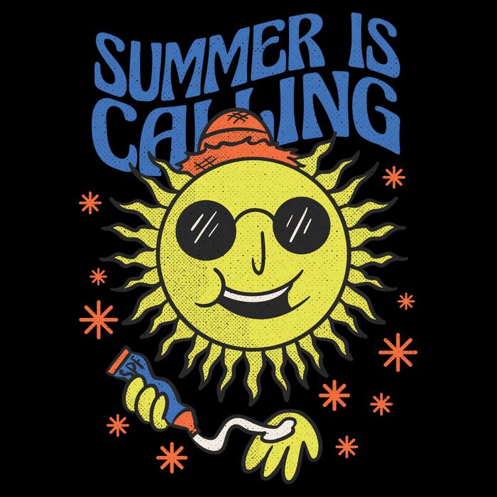 Summer Is Calling Womens Tank Top