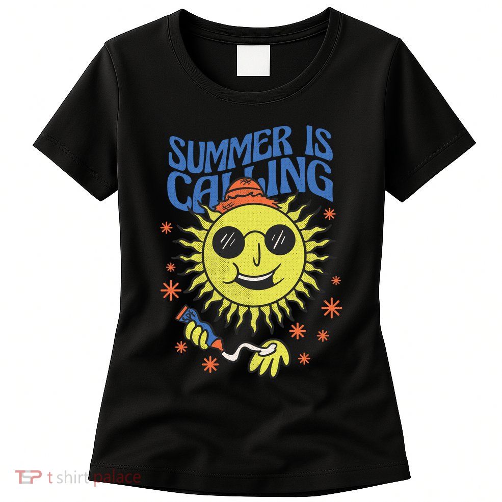 Summer Is Calling Womens T-Shirt