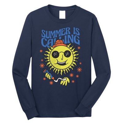 Summer Is Calling Long Sleeve Shirt