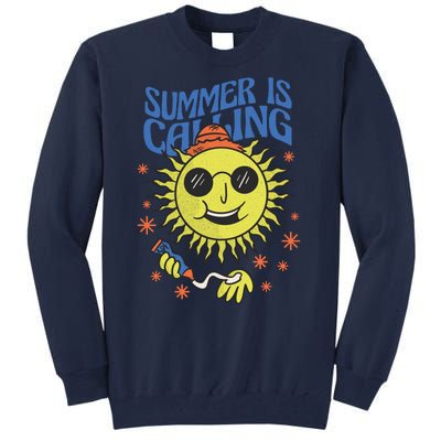 Summer Is Calling Tall Sweatshirt