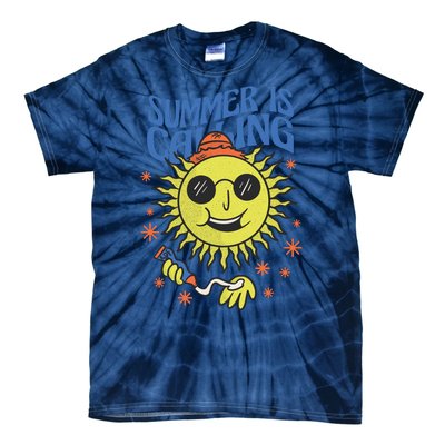 Summer Is Calling Tie-Dye T-Shirt