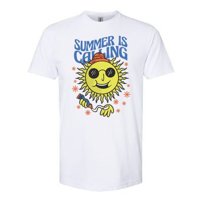 Summer Is Calling Softstyle CVC T-Shirt