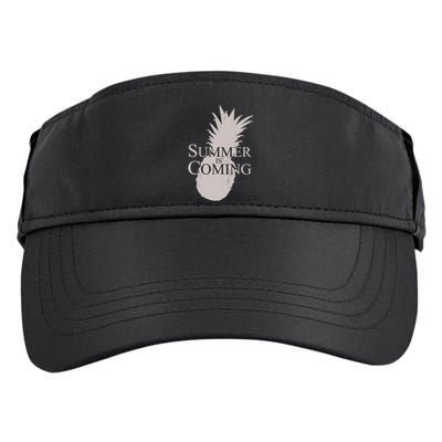Summer Is Coming Pineapple Adult Drive Performance Visor