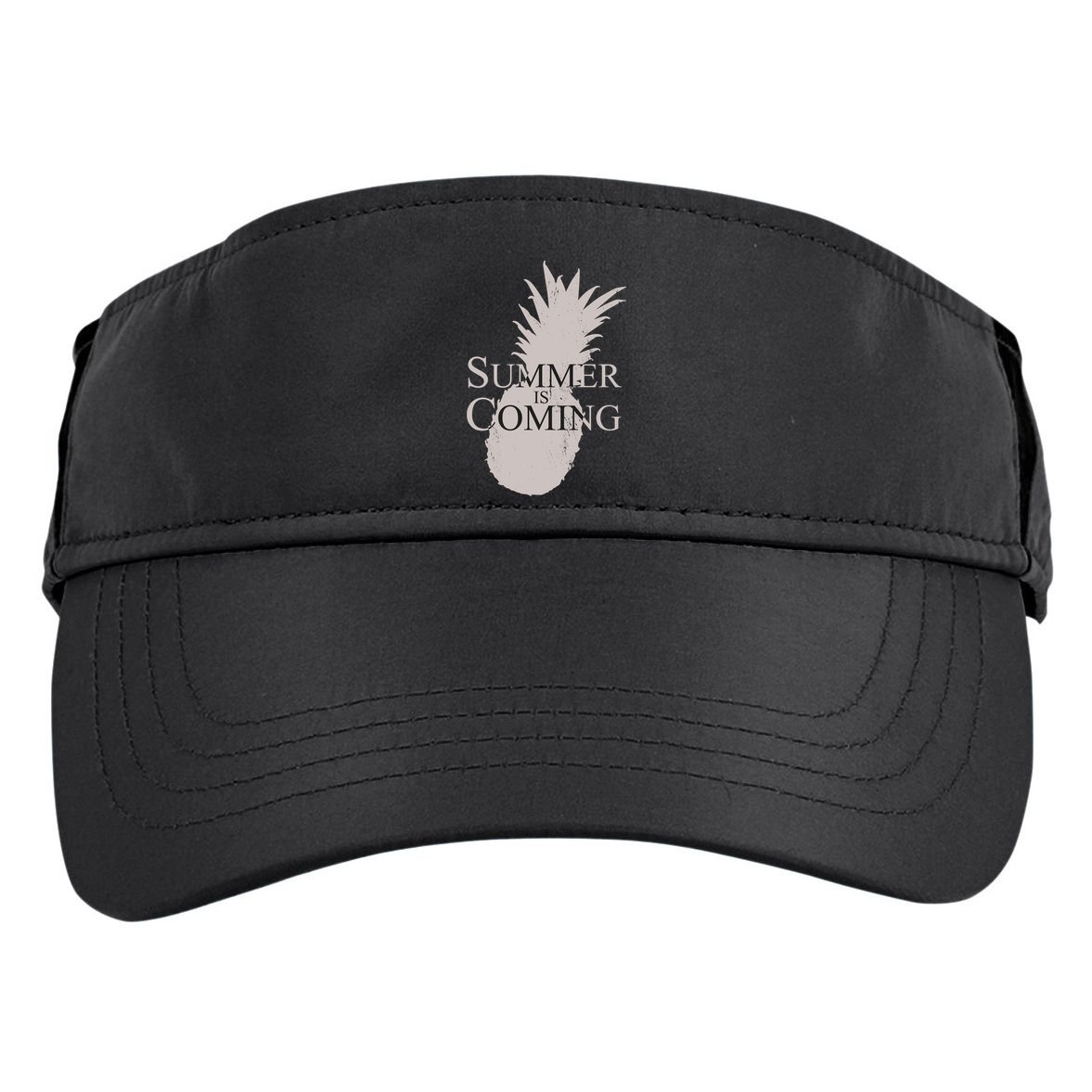 Summer Is Coming Pineapple Adult Drive Performance Visor