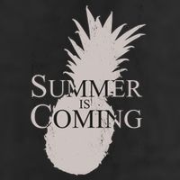 Summer Is Coming Pineapple Adult Drive Performance Visor