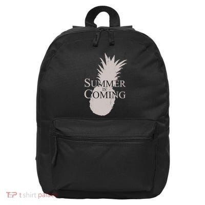 Summer Is Coming Pineapple 16 in Basic Backpack