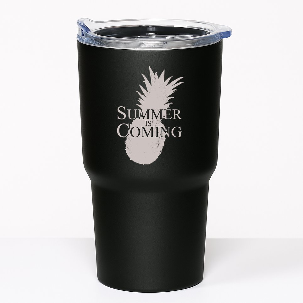 Summer Is Coming Pineapple Tumbler