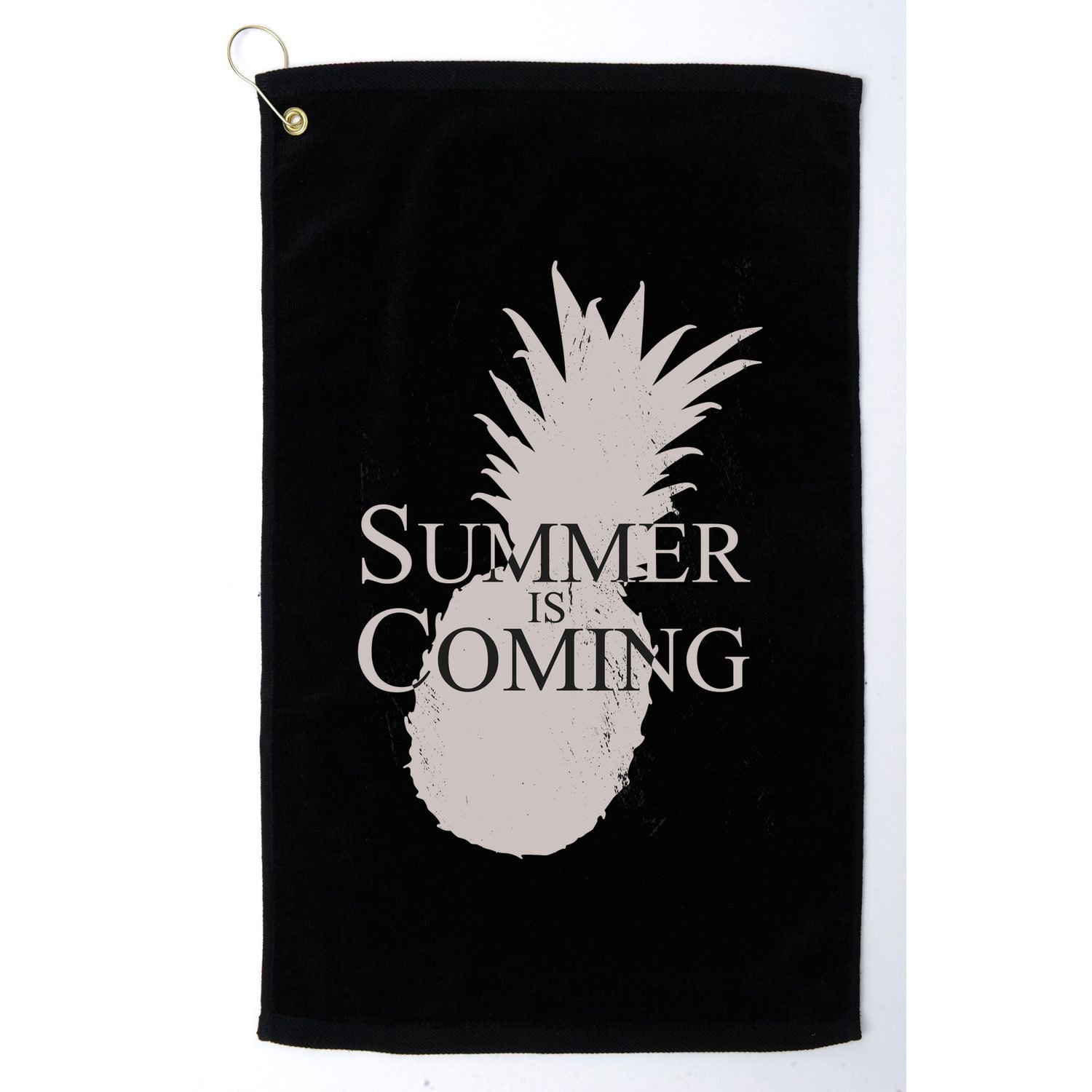Summer Is Coming Pineapple Golf Towel