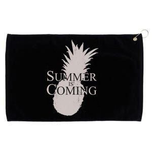 Summer Is Coming Pineapple Grommeted Golf Towel