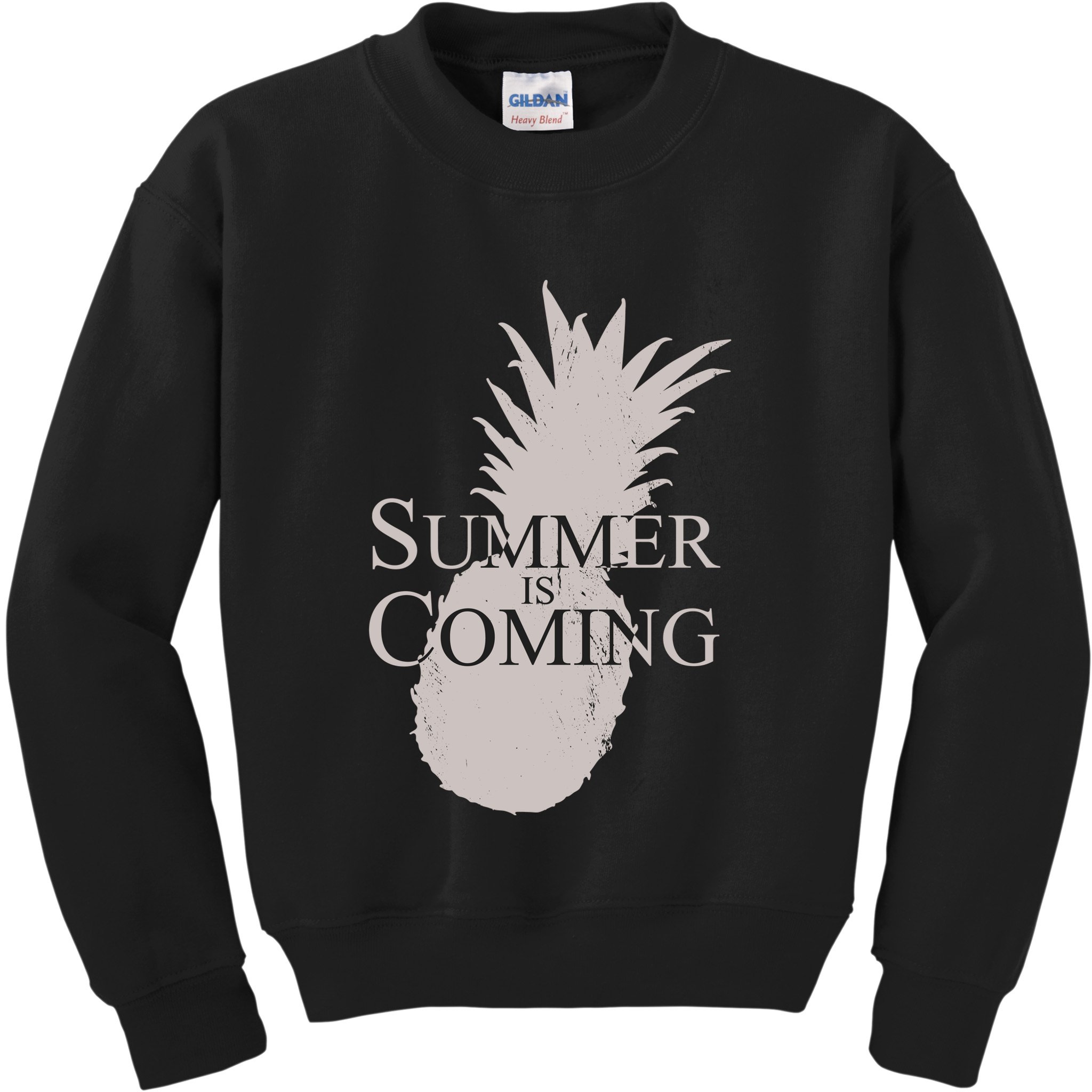 Summer Is Coming Pineapple Kids Sweatshirt