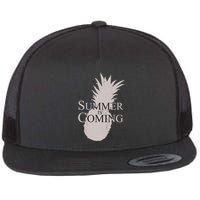 Summer Is Coming Pineapple Flatbill Hat