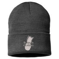Summer Is Coming Pineapple Sustainable Knit Beanie