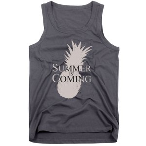 Summer Is Coming Pineapple Tank Top