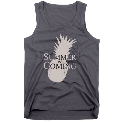 Summer Is Coming Pineapple Tank Top