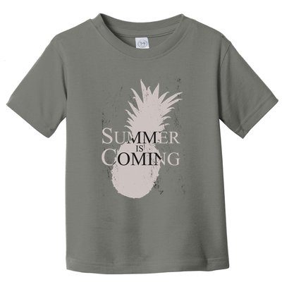 Summer Is Coming Pineapple Toddler T-Shirt