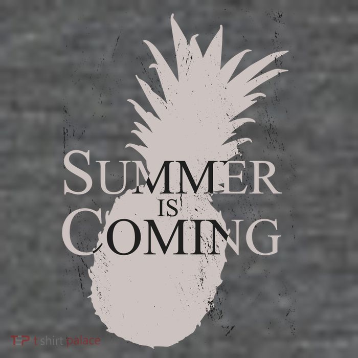 Summer Is Coming Pineapple Short Acrylic Beanie