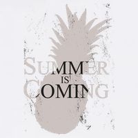 Summer Is Coming Pineapple Garment-Dyed Sweatshirt